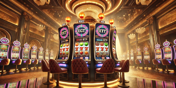 Casino slots with EGT branding